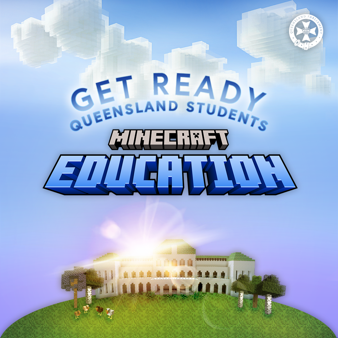 Queensland Parliament in Minecraft