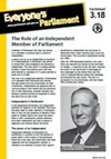 Factsheet 3.18 - The Role of an Independent Member of Parliament